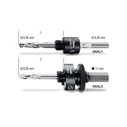 Beta 450AL Felvevőszár, központfúróval