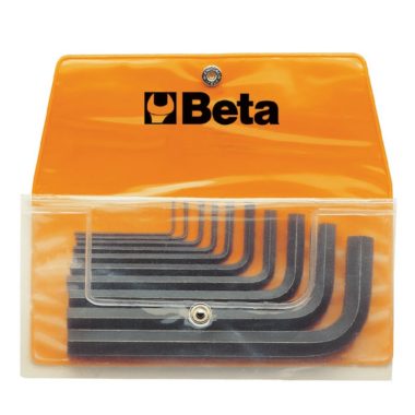   Beta 96N/B10 10 részes hajlított imbuszkulcs szerszám készlet műanyag dobozban