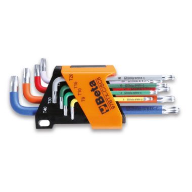   Beta 97BTX-C/SC8 színezett imbuszkulcskészlet Torx® 8 Ddb-os