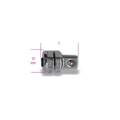   Beta 123Q1/4 Adapter gyorscsatlakozóval 1/4" 10 mm-es racsniskulcshoz 10
