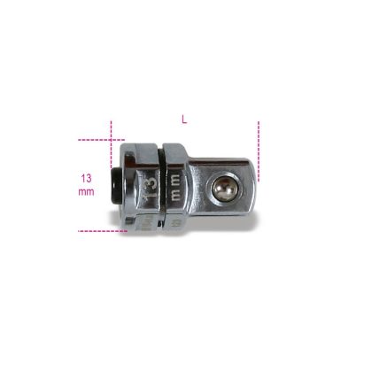   Beta 123Q3/8 Adapter gyorscsatlakozóval 3/8" 13 mm-es racsniskulcshoz 13