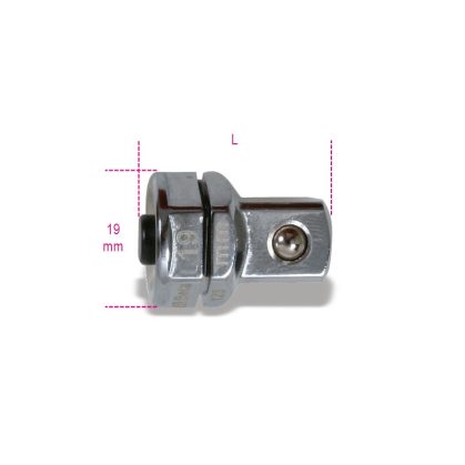   Beta 123Q1/2 Adapter gyorscsatlakozóval 1/2" 19 mm-es racsniskulcshoz 19