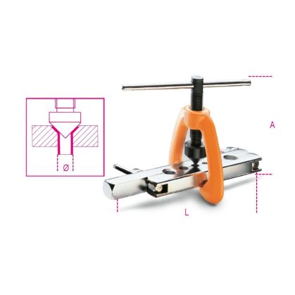 Beta 350 Csőperemező réz és könnyűfém csövekhez