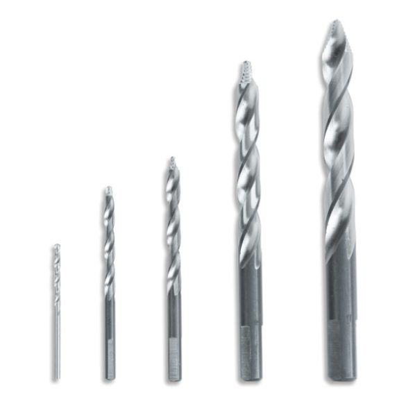 Beta 416G/SP25 25 darabos HSS fúrókészlet lépcsős fúrócsúccsal fémdobozban