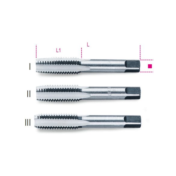 Beta 430 20 Kézi menetfúró, metrikus normál menet, króm-acélból