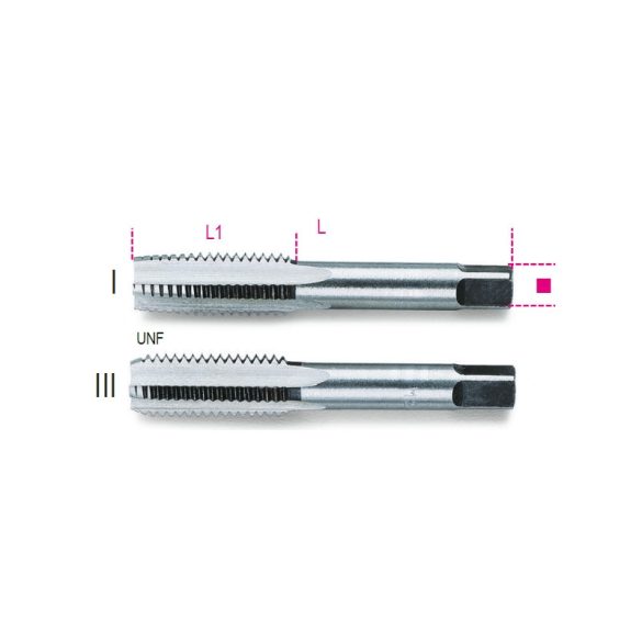 Beta 433ASF 7/8 Kézi menetfúró, UNF menet, krómacélból