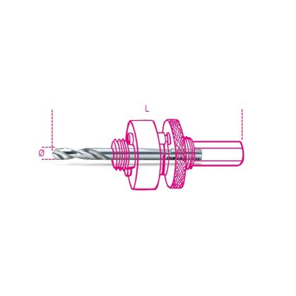   Beta 450PA/2 Központfúró a 450AL/2 típusú felvevőszárhoz, HSS