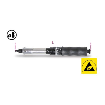 Beta 604B önkioldó nyomatékkulcs jobb és bal forgásirányú mechanizmussal