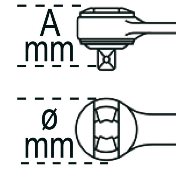 Beta 605DGT/2 elektronikus nyomatékkulcs 4-20 Nm LCD kijelzővel