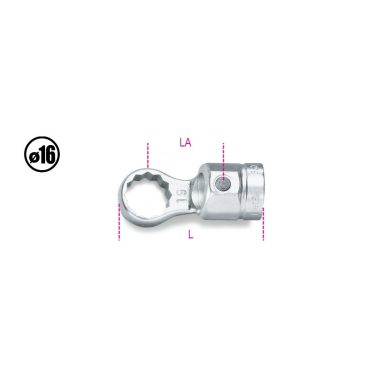 Beta 652 csillagkulcsfej nyomatékkulcshoz