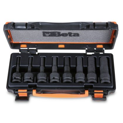Beta 720ME/C8 8 gépi dugókulcs fémdobozban 1/2"-os