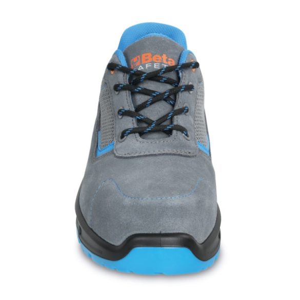 Beta 7200BP Hasítottbőr cipő, Mesh betéttel