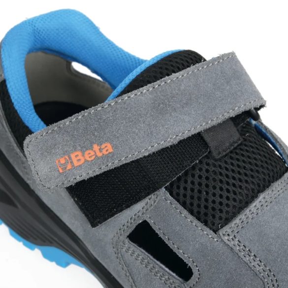 Beta 7201BP Tépőzáras hasítottbőr szandál