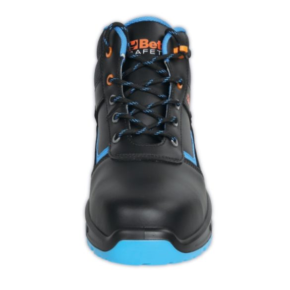 Beta 7203BP Bőr bokacipő, sima felületű, vízlepergető, gyorskioldással