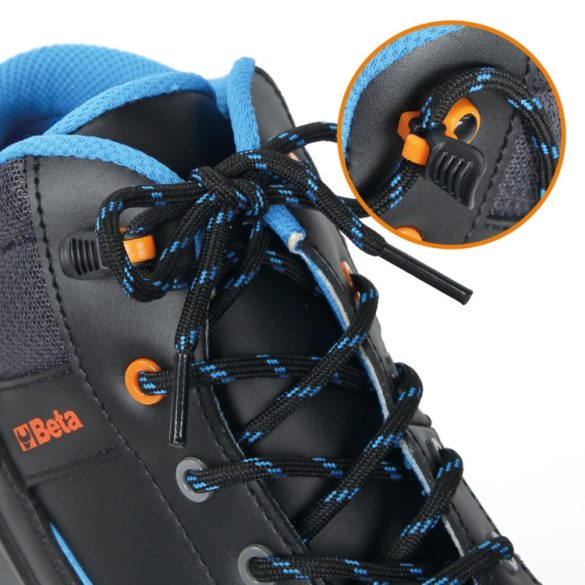 Beta 7203BP Bőr bokacipő, sima felületű, vízlepergető, gyorskioldással