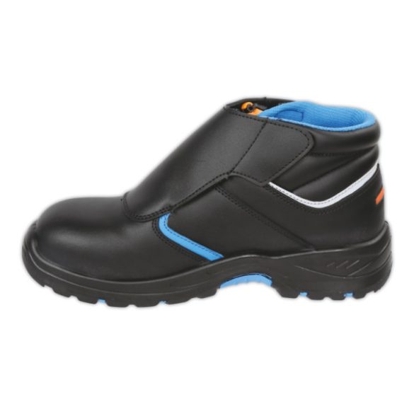 Beta 7204BP Bőr bokacipő, sima felületű, vízlepergető, első védőnyelvvel