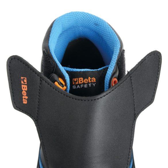 Beta 7204BP Bőr bokacipő, sima felületű, vízlepergető, első védőnyelvvel