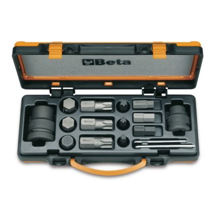Beta 727/C16 12 csavarhúzóbetét és 4 tartozék