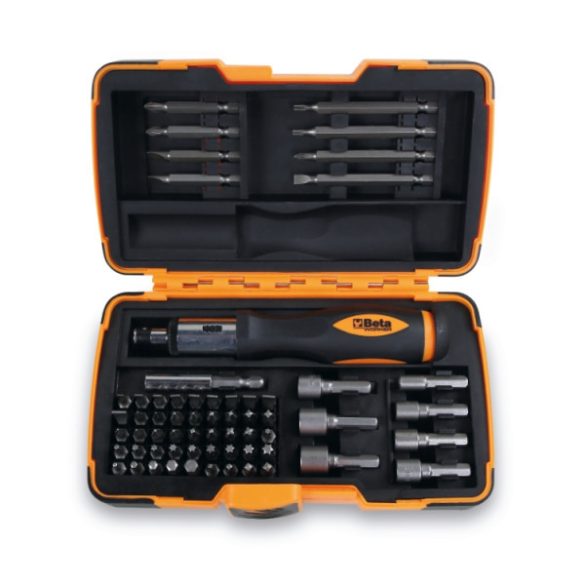 Beta BW 861MIX/C62 60 darabos bit és 2 tartozék készlet, zsebtáskában
