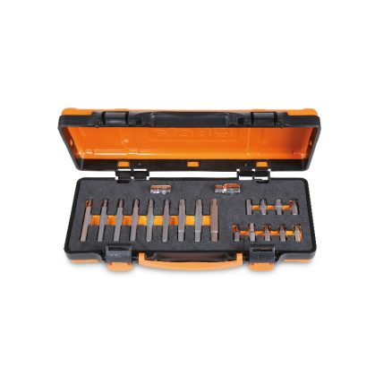   Beta 867/C20 18 RIBE® betétből álló készlet 10 mm hatlapfejű csatlakozóval és 2 tartozékkal lágy hőformázott tálcán és lemezdobozban