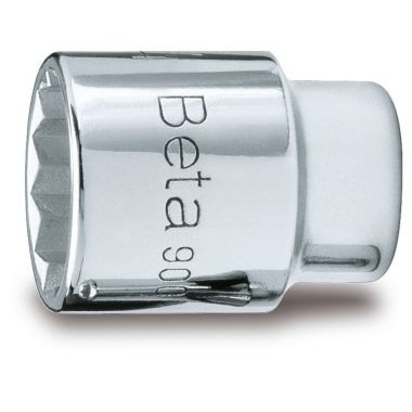   Beta 900AS/MB 1/4"-os Tizenkétszögű dugókulcs colos méretezéssel