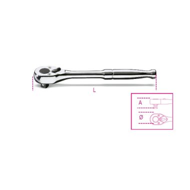 Beta 900M/55 1/4”-os irányváltós fémracsni