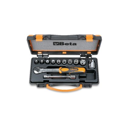 Beta 910B/C10 10 dugókulcs és 2 tartozék fémdobozban 