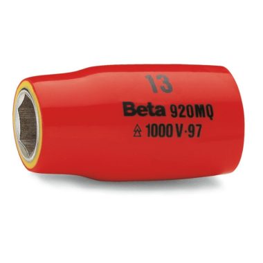 Beta 920MQ/A 1/2”-os hatlapú dugókulcs, szigetelt