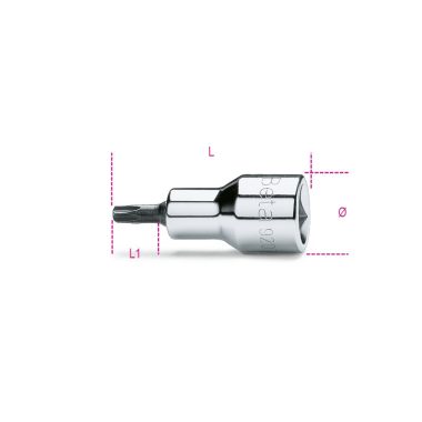   Beta 920RTX 1/2"-os Tamper Resistant Torx® imbusz-dugókulcs 