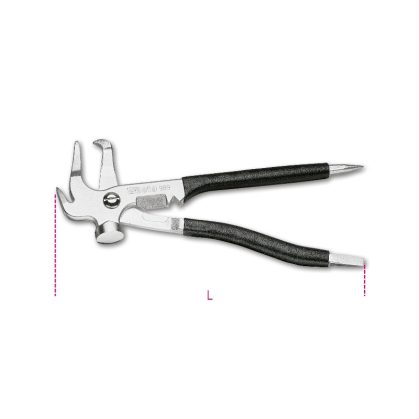 Beta 989 Keréksúlyszerelő fogó, krómozott