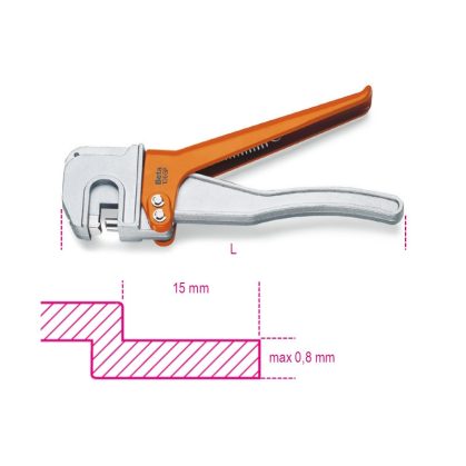 Beta 1065P Peremezőfogó, acélmatrica, alumíniumtest