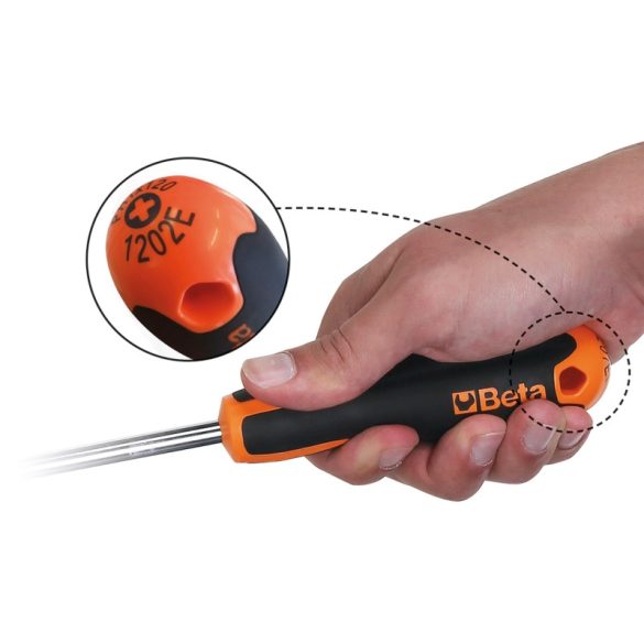 Beta 1208E/RTX 30 Evox ergonomikus Torx csavarhúzó fekete heggyel
