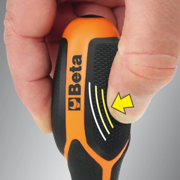 Beta 1227TX/D7 7 darabos professzionális Torx csavarhúzó készlet kiterítve ergonomikus markolattal