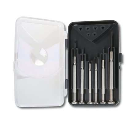   Beta 1229LP/A6 6 részes műszerész csavarhúzó szerszám készlet hasítottfejű csavarhoz kofferban