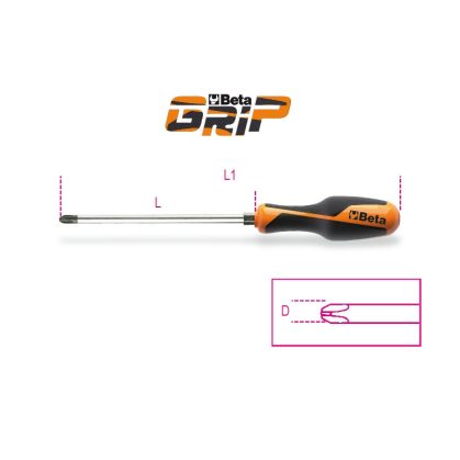Beta 1262E  Phillips®-csavarhúzó, hatszögű penge