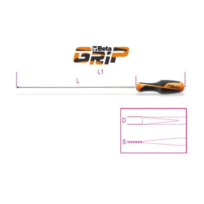 Beta 1264L Csavarhúzó hernyócsavarokhoz, hosszú penge