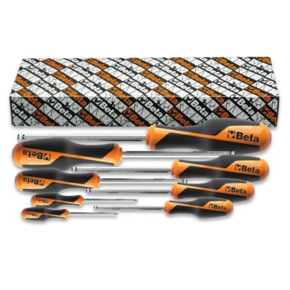   Beta 1266BP/S8 Hatlapú gömbfejű imbuszkulcskészlet, 8 darabos
