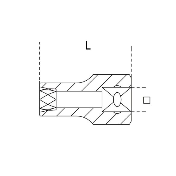 Beta 1428 17 Sérültfejű csavar kiszedő