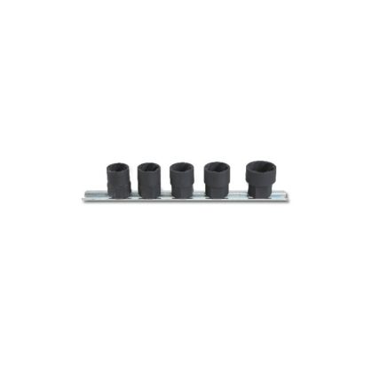 Beta 1428/SB5 5 darabos sérültfejű csavarkiszedő készlet 20-21-22-24-27 mm méretekkel