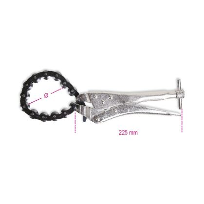   Beta 1476 Állítható kipufogó csővágó fogó, krómozott