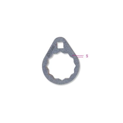   Beta 1493B Sokszögű olajszűrőleszedő kulcs nehezen hozzáférhető helyekhez