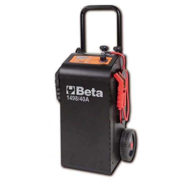 Beta 1498/40A 12-24 V kocsira szerelt többfunkciós akkumulátortöltő és gyorsindító