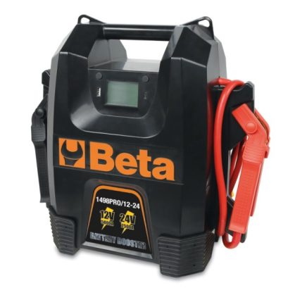 Beta 1498PRO/12-24 professzionális külső gyorsindító digitális kijelzővel és USB csatlakozóval