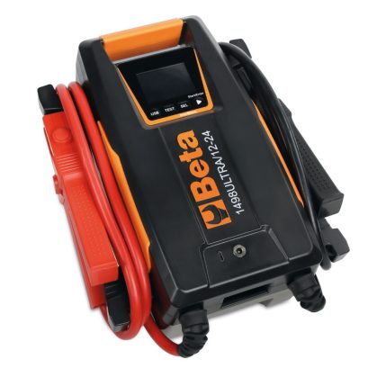 Beta 1498ULTRA 12/24V külső lítium gyorsindító készülék robusztus kábelekkel