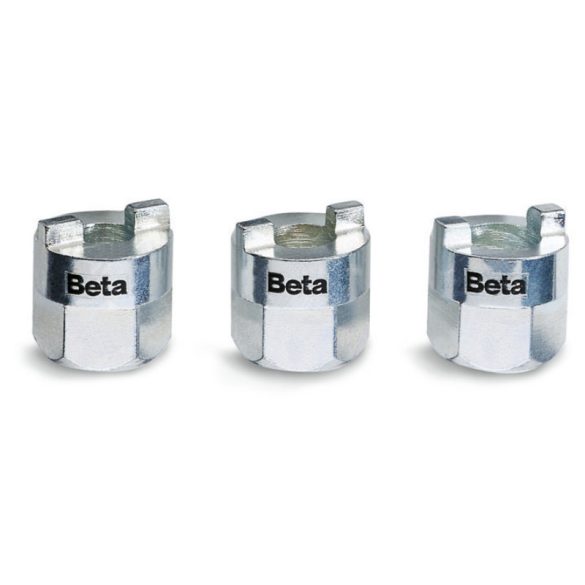 Beta 1557/S3 3 részes lengéscsillapító szerelő készlet, krómozott