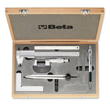   Beta 1685/C7 7 részes szerszámkészlet méréshez és jelöléshez kofferban