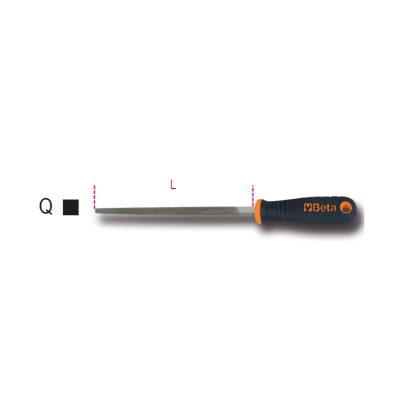   Beta 1719BMD10 ​10 "-os Bastard-reszelő műanyag nyéllel
