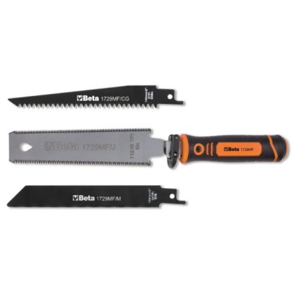   Beta 1729MF Univerzális fűrész fémhez, gipszkartonhoz, fához és műanyaghoz