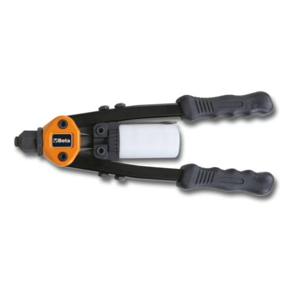 Beta 1740B kompakt, teljesítmény szegecshúzó, szártartó tartállyal, 5 cserélhető fejjel 
