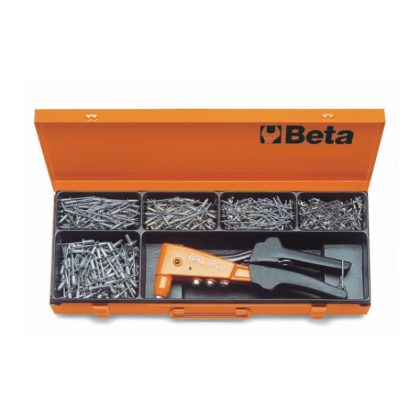   Beta 1741/C5 1741 típusú popszegecshúzó készlet 700 alumínium szegeccsel